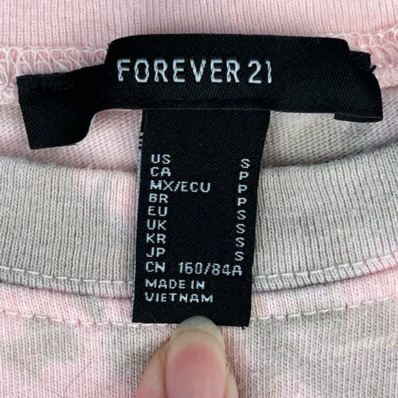 F21 The World Tarot Card pink tie dye T-shirt, Small - Picture 5 of 5